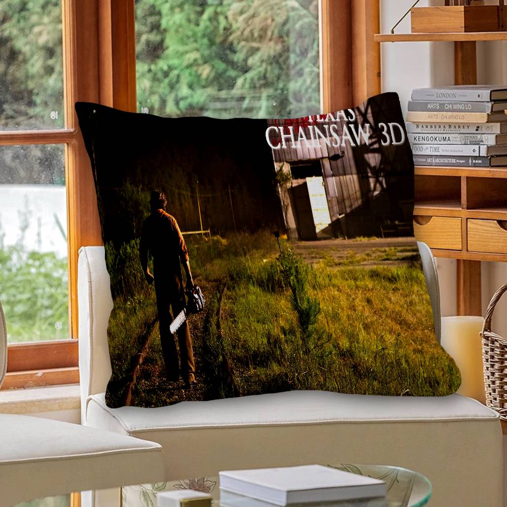 Game The Texas C-Chain Saw M-Massacre Personalized picture text home decorative pillows Household Gifts 45x45cm