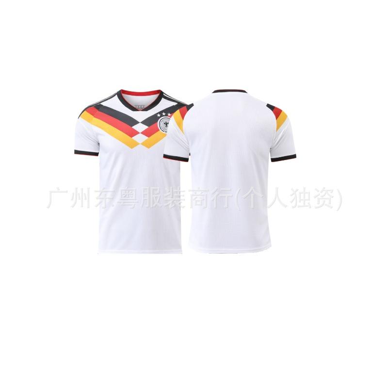 New Bar West Argentina Portugal Teeth France Belgium Jersey Adult Football Suit Club Short Sleeve T-Shirt
