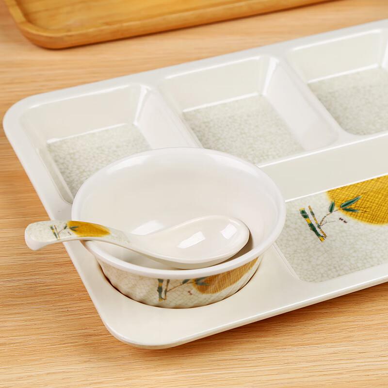 Jingchengwen CH Commercial Melamine Dinner Plates