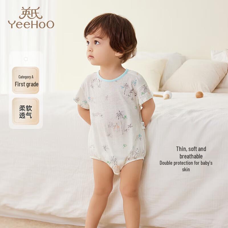 YEEHOO Baby Summer Breathable Romper