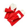 1pcs Christmas Wine Bottle Cover Cloth Insulated Sleeve Santa Button Decor Holiday Party Accessory Gift Bag Home Decoration