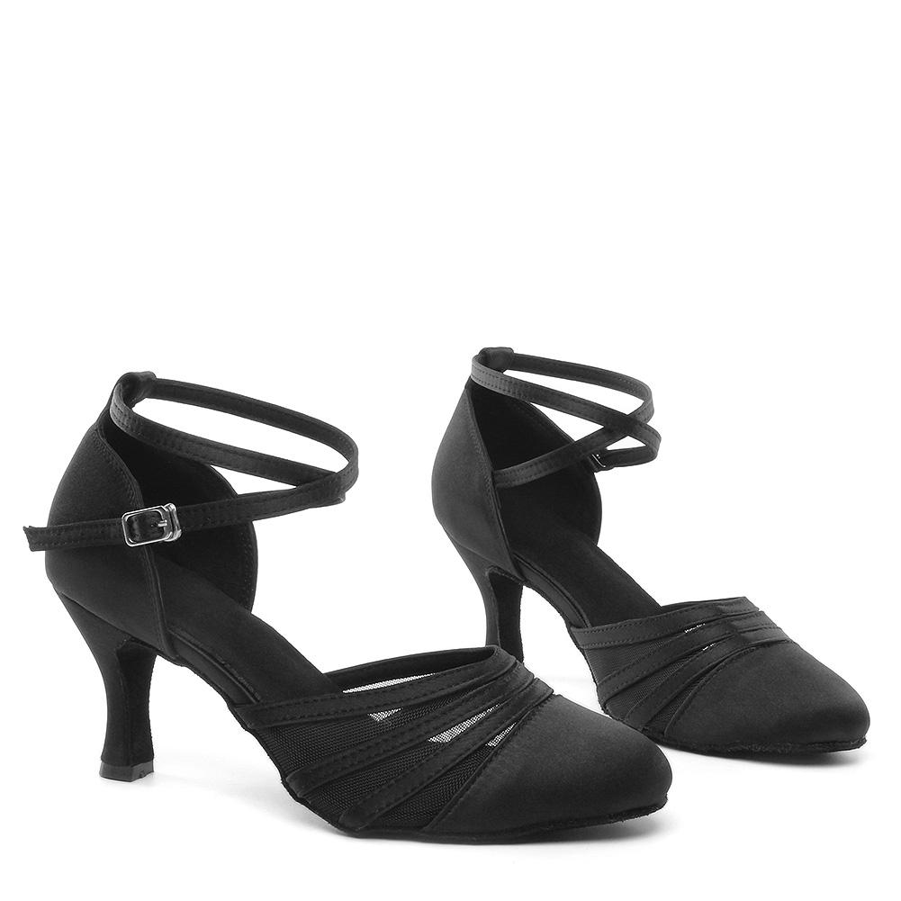 Women's Ballroom Latin Dance Shoes Salsa Tango Waltz Ballroom Dance Shoes for Women Dance Shoes 7.5cm Heel