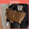 Large Capacity Womens Handheld Shoulder Bag With Detailing And Inner Pocket For Commuting
