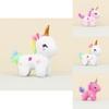 Adorable Unicorn Plush Keychain Cute Stuffed Animal Wedding Gift Bag Charm