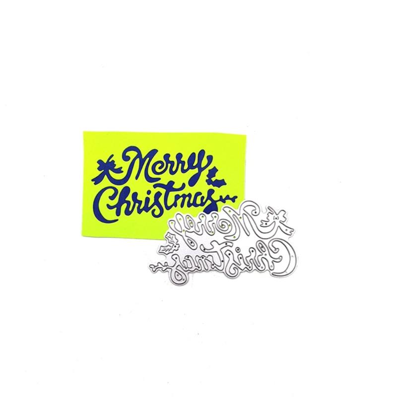 Christmas Tree Cutting Dies Metal Die Cuts Embossing Stencils for DIY Scrapbooking Album Card Photo Decorations Templates