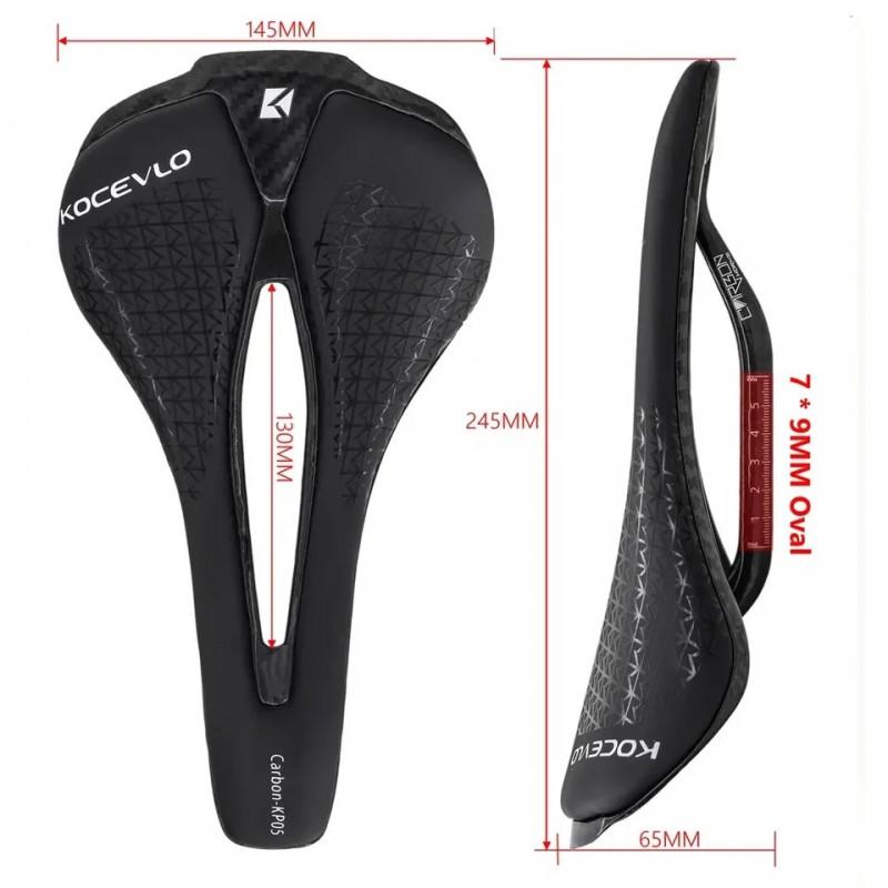 Ultra-Light Carbon Fiber Bicycle Saddle KP05 Road Bike Cycling Comfort Performance Seat