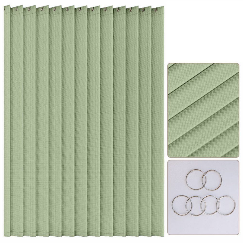1pcs Pleated Hook-Up Blackout and Thermal Curtains