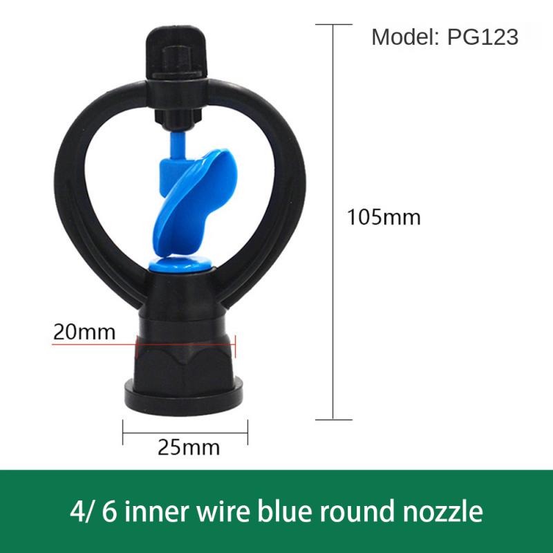 

Насадка для полива, удобная, применимая к нескольким сценариям, 50 г, газонный разбрызгиватель, душевая головка, автоматическая, вращающаяся на 360 градусов