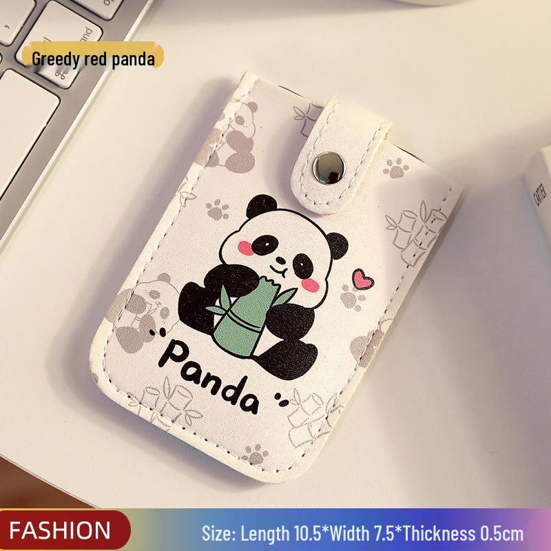 Stylish Multi-Slot Cartoon ID Card Holder - Large Capacity, Slim Design