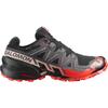 Salomon Speedcross 6 Trail Running Black and L49226000 Black and Size Shoes, Gore-Tex, Red, (Men's, Red, 26.0)