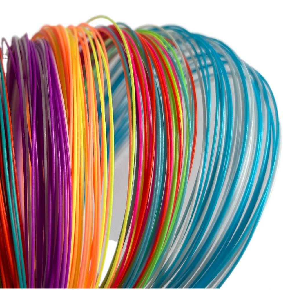 0.73mm Badminton Racket Strings Elastic Colorful Racket Line Professional Training