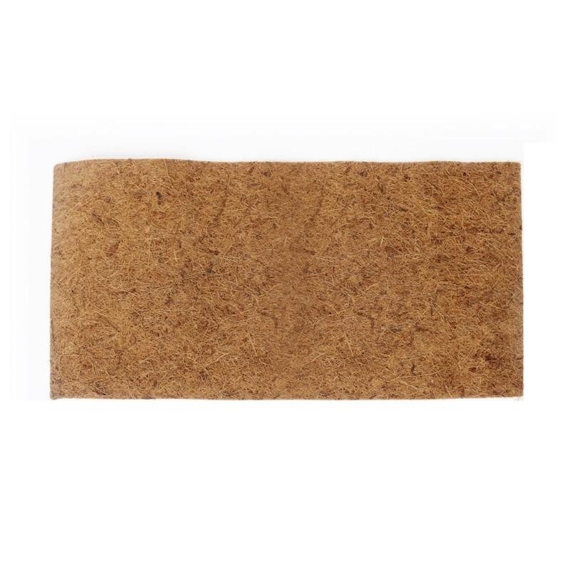 Reptiles Bedding Mat for Terrariums Waterproof CoconutFiber Carpet BeardedDragon Substrate Liner Mat for TortoiseGeckos
