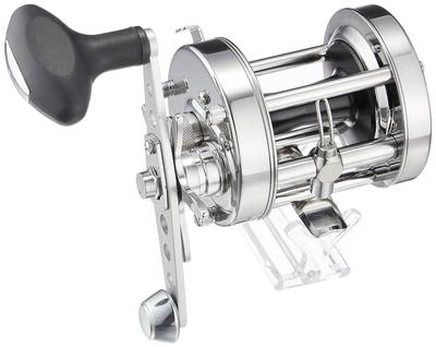 AbuGarcia Ambassadeur 6500CS Rocket Chrome II Modvægtet Håndtag Rund Hjul til Burfiskeri Højrehåndet