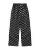 Rock Cake Dots String 2Way Jogger - Black