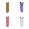 Silicone Pencil Pouch Soft Stationery Box INS Cartoon Bear Pencil Case  Children Gifts