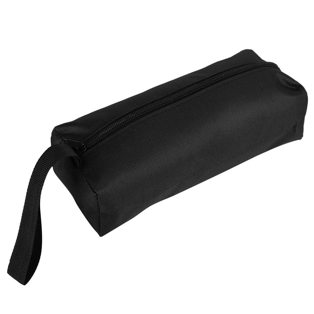 Multifunctional Canvas Tool Bag Zipper Tool Pouch for Pliers Screws Repair Hardware Tools