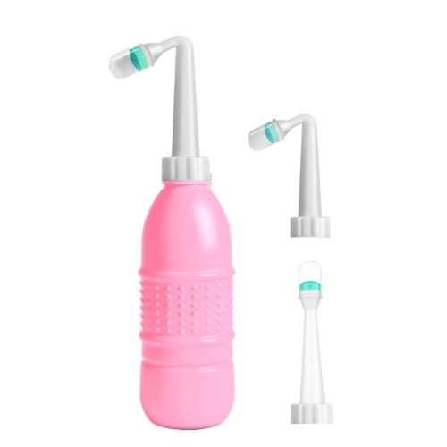 Mihauuke Feminine Vaginal Cleansing, Feminine Care Cleaning - Reusable Vaginal Cleaning Container, Douche Cleaning System, Handheld Female Syringe Cle