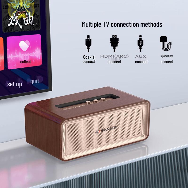 SANSUI A5 HIFI Desktop Bluetooth Speaker with Dolby Atmos (CN version)