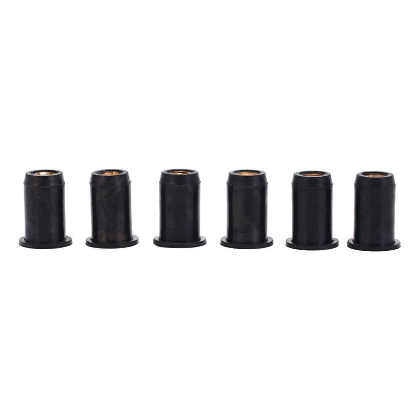 6pcs m6 black well nuts kayak accessories blind fastener rivet fishing boat CA