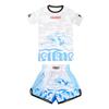 Breathable Cycling Jersey Set Short Sleeve Shorts Training Suit Boxing MMA Sanda Workout