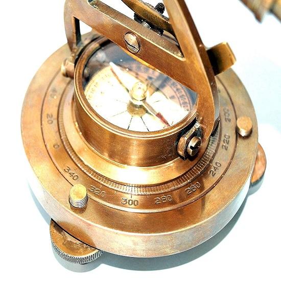 Telescope Alidade 12.7 cm with Base Compass