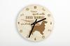 Field Spaniel - clock with dog, wooden clock with engraving, personalised clock by Art-Dog
