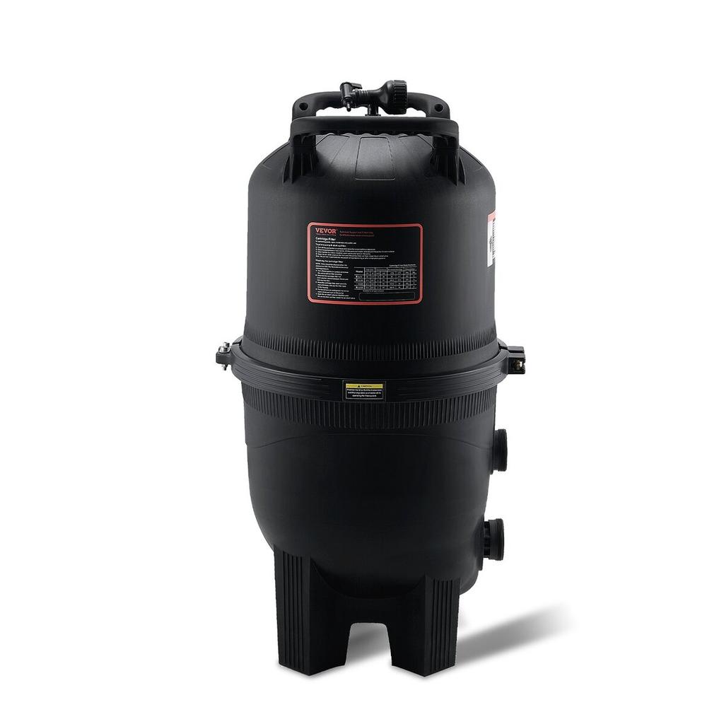 Cartridge Pool Filter, 40 Sq.m Filter Area Inground Pool Filter, Above Ground Swimming Pool Filtration Filter System with Upgrade Filter &Leak-proof,