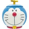 3D Candy Pot Canister with Perfect for Birthday SAN4783 "Doraemon" Lid, 10x11cm, 270mL, Die-Cut, Crafts, Tableware, Gifts, Blue,