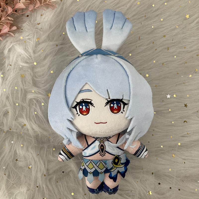 20Cm Genshin Impact Mualani Plush Doll Pillows Cosplay Cartoon Props Accessories Adult Children Christmas Gifts