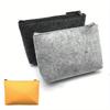 Portable Felt Digital Storage Bag, USB Data Cable Organizer Box, Electronic Accessories, Power Bank Hard Disk Bag, Travel
