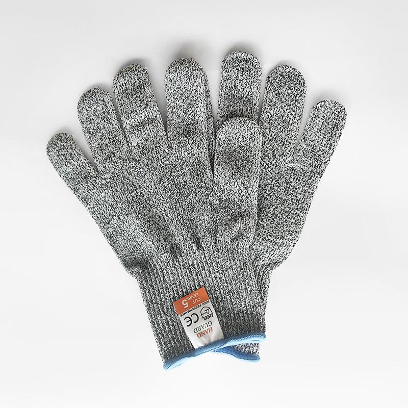 Level 5 Cut-Resistant PU Coated Industrial Gloves - Non-Slip, Wear-Resistant, Cut-Proof Safety Gear