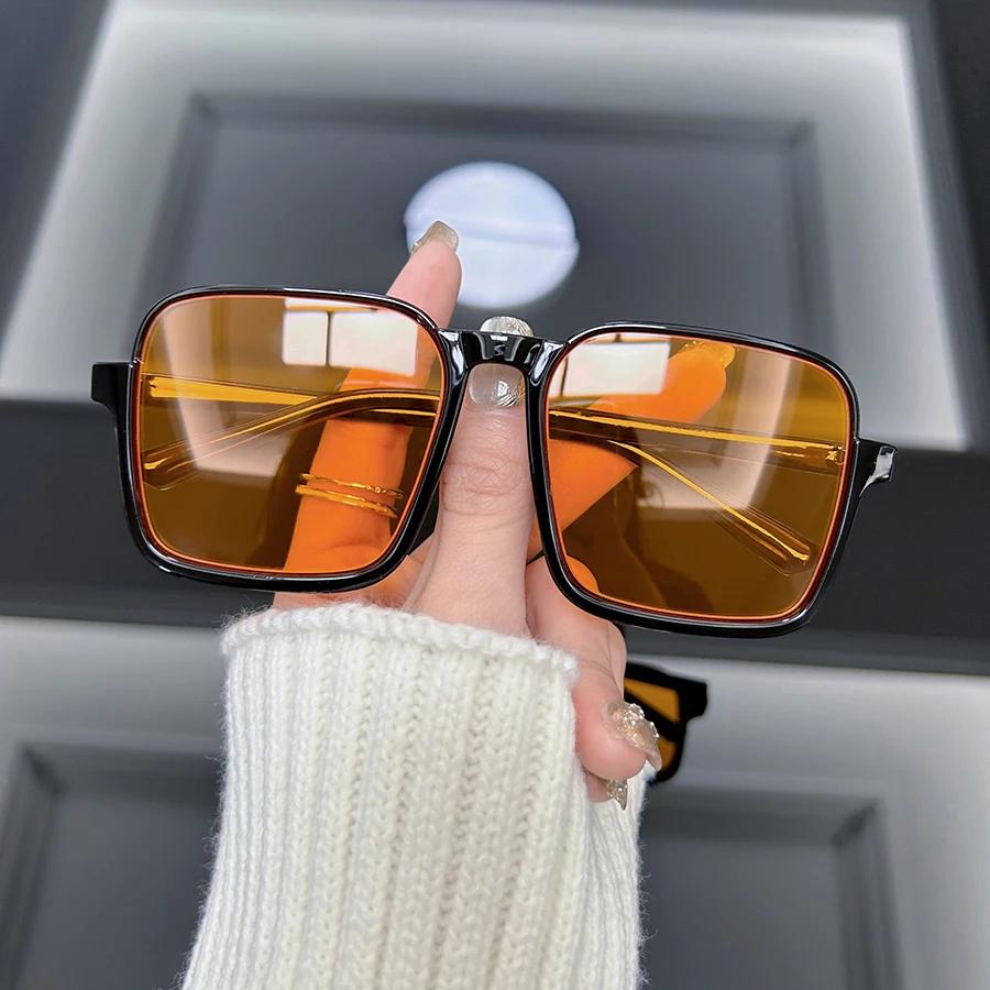 

Fashion Square Vintage Sunglasses Women Men Brand Designer Retro Sun Glasses Female Male Mirror Outdoors Travel Other
