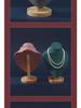 Fabric Multicolor Tapered Neck Jewelry Display Stand