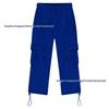 2024 Boys' European & American Multi-Pocket Drawstring Cargo Sweatpants for Middle & Big Kids