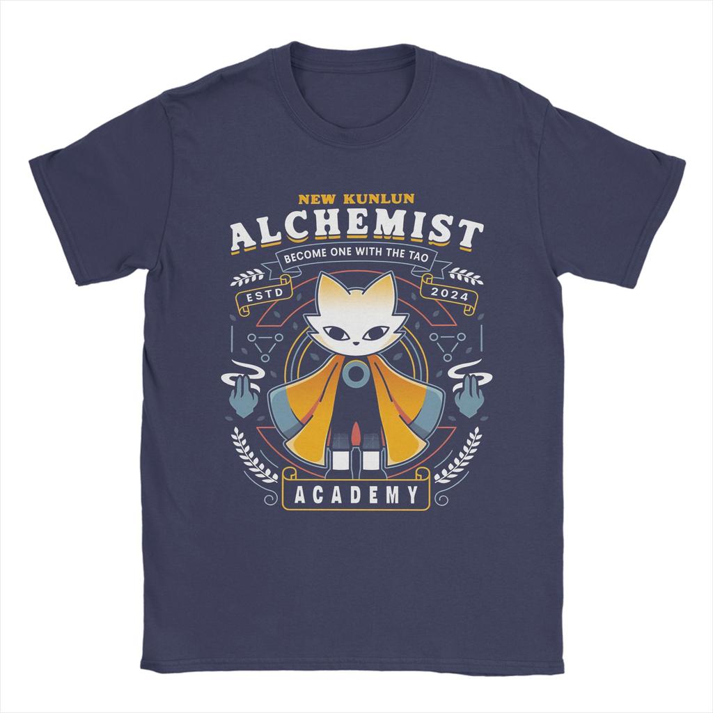 Alchemist Warrior Academy Nine Sols 100 Cotton T Shirt For Unisex's Summer O-Neck Tee Shirt Oversized Wholesale Tops