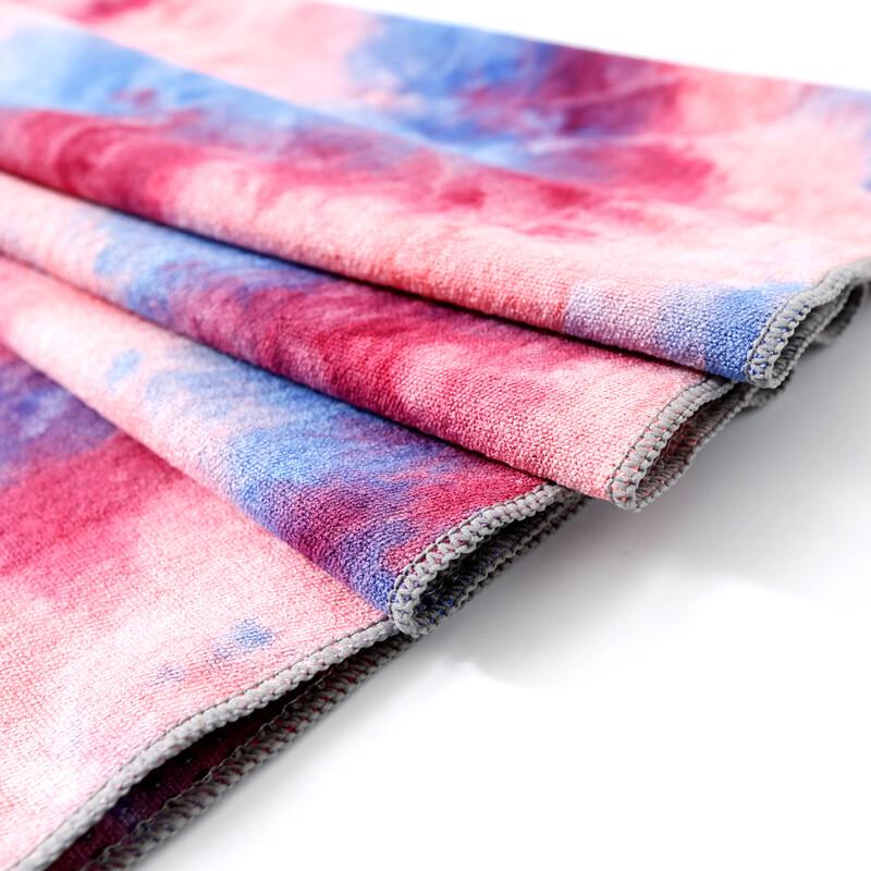 LISM Tie-Dye Non-slip Yoga Mat Towel