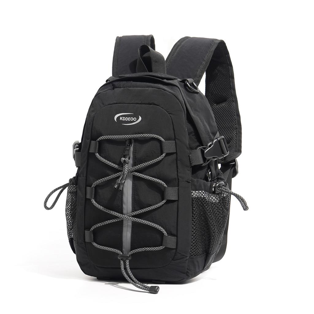 Schoolbag Mountain Style Mist Gray Series Lightweight Hiking Backpack, Couple, Outdoor Travel, Camping, and Lightweight Backpack