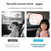 Cartoon Car Sunshade Static Film - UV Protection, Heat Insulation, Privacy Curtain