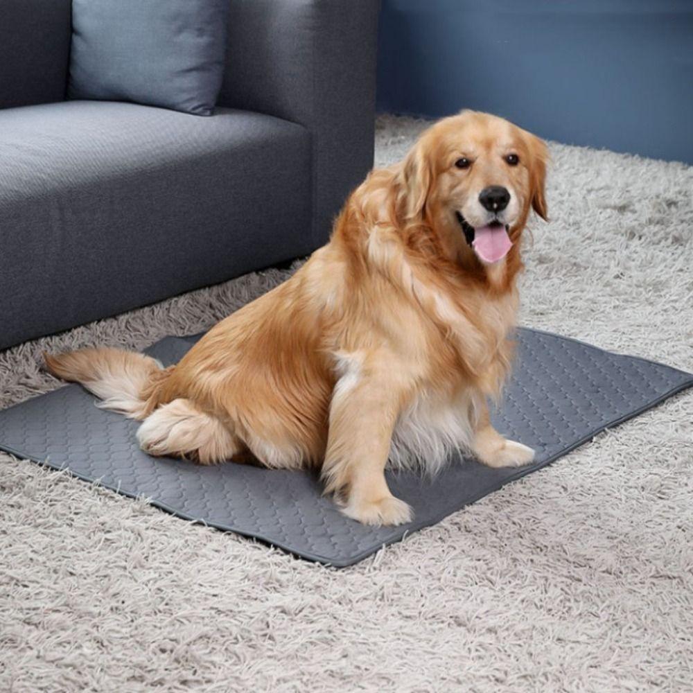 Pet Supplies Washable Dog Pee Pad Reusable Breathable Puppy Cat Training Diaper Mat Dog Urine Mat Dog