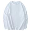 Summer Autumn Longsleeve Loose Causal Unisex Tops Cotton T-shirts Solid Multi Colors Long Sleeve Street Tees