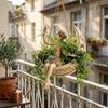 Resin Ballet Dancer Hanging Planter Fairy Hanging Plant Basket  Home Balcony