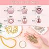 1920PC Spacer Beads Set, Assorted Round for Jewelry Making