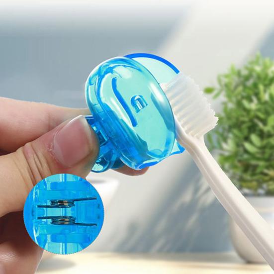 1 Pc/4 Pcs Toothbrush Protective Caps Non-toxic Toothbrush Protector with Ventilation Holes Compact Head Cover for Manual Electric Toothbrushes