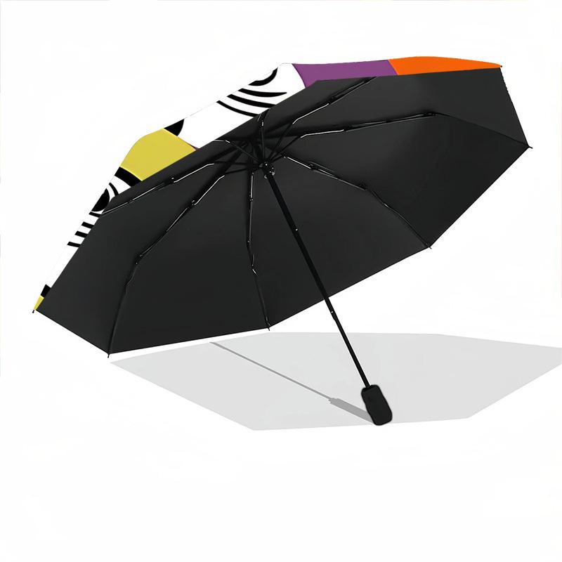 1pc Parrots, Macaws Automatic Open/Close Umbrella 8-Rib Strong Frame, Portable Travel Umbrella for Women & Men, Birthday Gift Parties 017