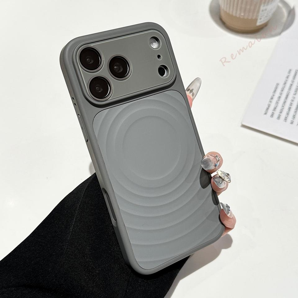 Magnetic Big Windows Phone Case For For Iphone 13 14 1 16 17 Pro Max 17Pro  Official Shockproof Hard Protector Cover