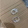 1pc PVC Door Stopper Clear Windproof Door Stop Multi-Compartment Door Handle Bumper  Home Office