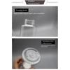 Set of 60 Plastic Bottles with Lids 15ml Capacity Transparent Dispenser Bottles Liquid Storage and Dispensing Bottle
