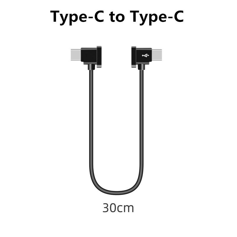 Data Cable for DJI Mavic 3/MINI 3 Pro/MINI 2/FPV/POCKET 2/AIR 2S/ Air 2/OSMO/Avata Pocket Accessory TYPE C IOS USB Android Wire