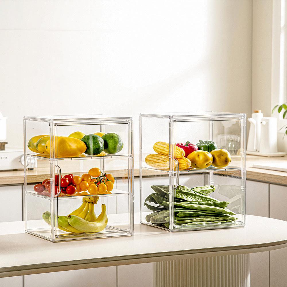 Acrylic Transparent Bread & Figure Display Storage Box