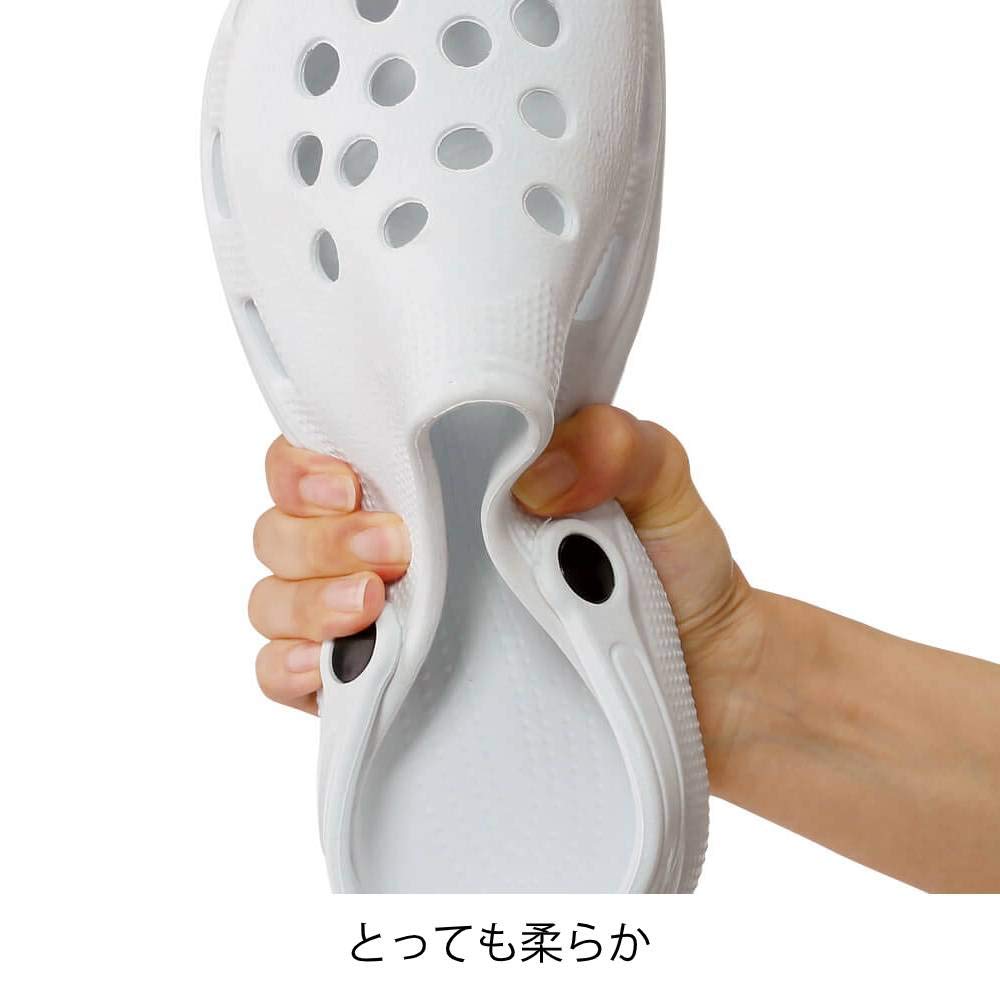 Krippe EVA Neu Leichtgewicht Krankenschwester Weite Größe L 9373301A Schuhe, Clogs, Medizinisch/Pflege, Sandalen, 3E, 2-Wege, (39), Weiß,